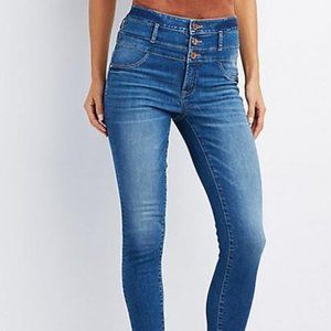 Charlotte Russe Refuge skinny jeans 6
